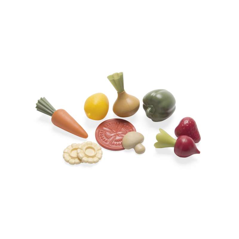 Dantoy Green Garden - Frutas y Verduras en Red - 10 piezas