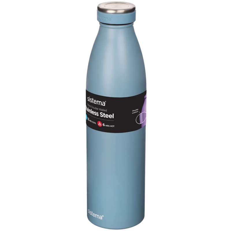 Sistema Termoflaske - Acero Inoxidable - 750ml - Azul Costa