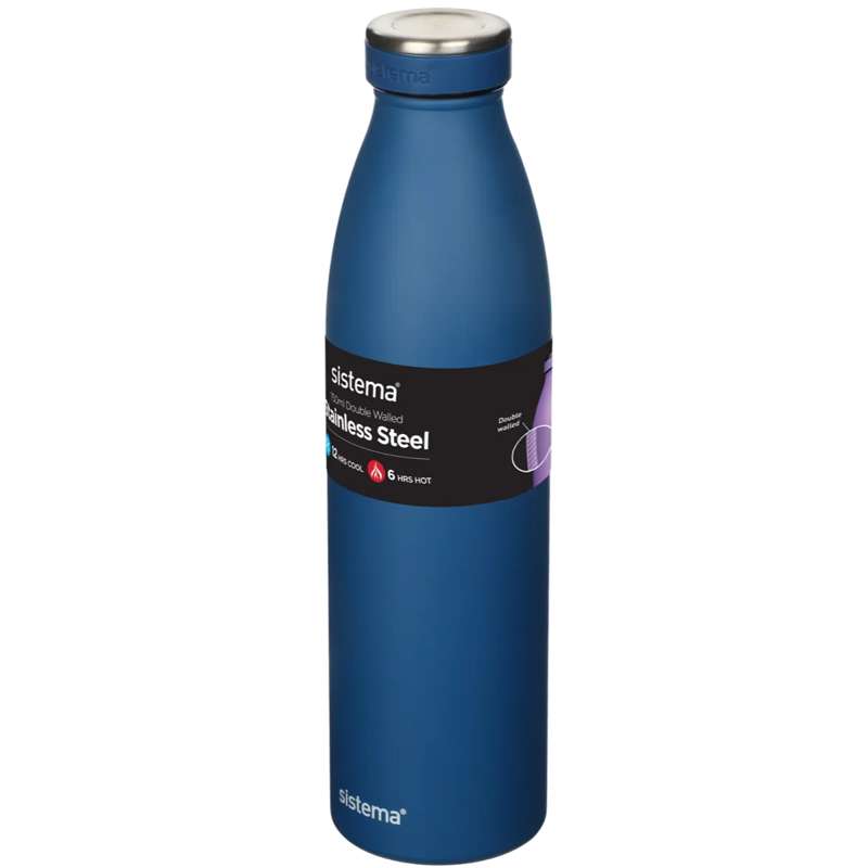 Sistema Termoflaske - Acero Inoxidable - 750ml - Azul Océano