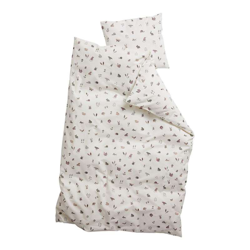 Ropa de cama Leander Junior 100x140 cm - Forrest - Rosa polvorienta
