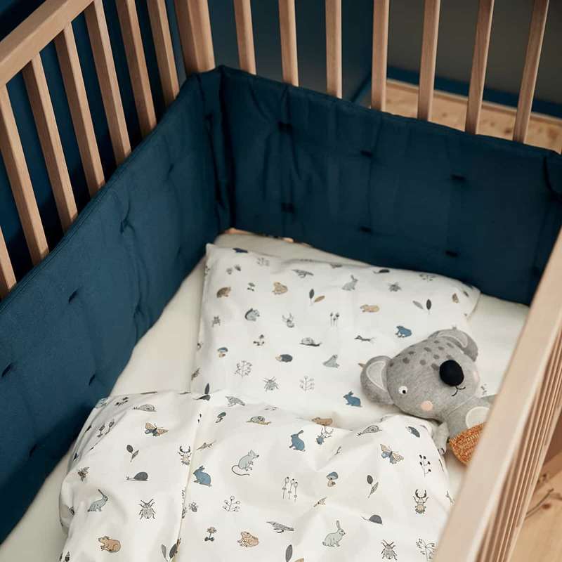 Ropa de cama Leander Junior 100x140 cm - Forrest - Azul Polvoriento