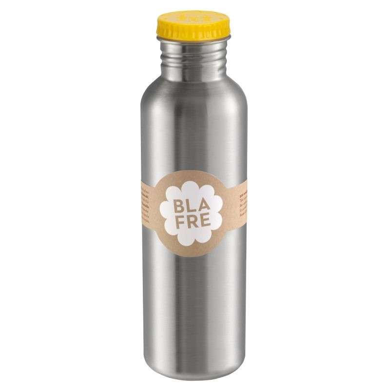Botella de agua Blafre de acero - 750 ml. (Amarillo)
